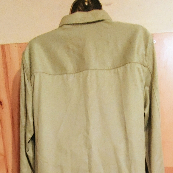 Alfred Dunner 12 Womens Two Piece Pant Suit Green - Picture 4 of 8